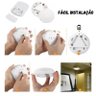 Kit 3 Spot Lâmpadas Led Luz Toque Distância Adesivo sem Fio - 3