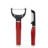 Jogo 2 Descascadores Legumes Euro Peeler Vermelho Kitchenaid - 1