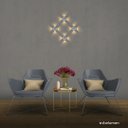 Ver imagem 3 de Arandela Decorativa Criativa Tetra LED 12W 3000K Opus Branca ST2486