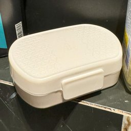 2 Saboneteiras Porta Sabonete Portátil Branco Viagem Bolsa Academia Crippa Acessórios - 8