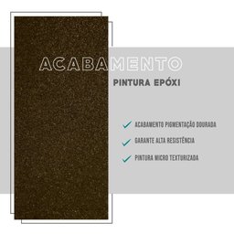 Conjunto 2 Cadeiras Tubo Ouro Velho Tecido Camurça Carraro - 6