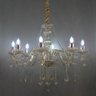 Lustre de Cristal Candelabro Maria Thereza Nice 8 Braços Startec - 3