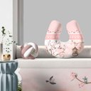 Ver imagem 5 de Almofada para Amamentar Árvore Rosa Floral Pássaros - Am407