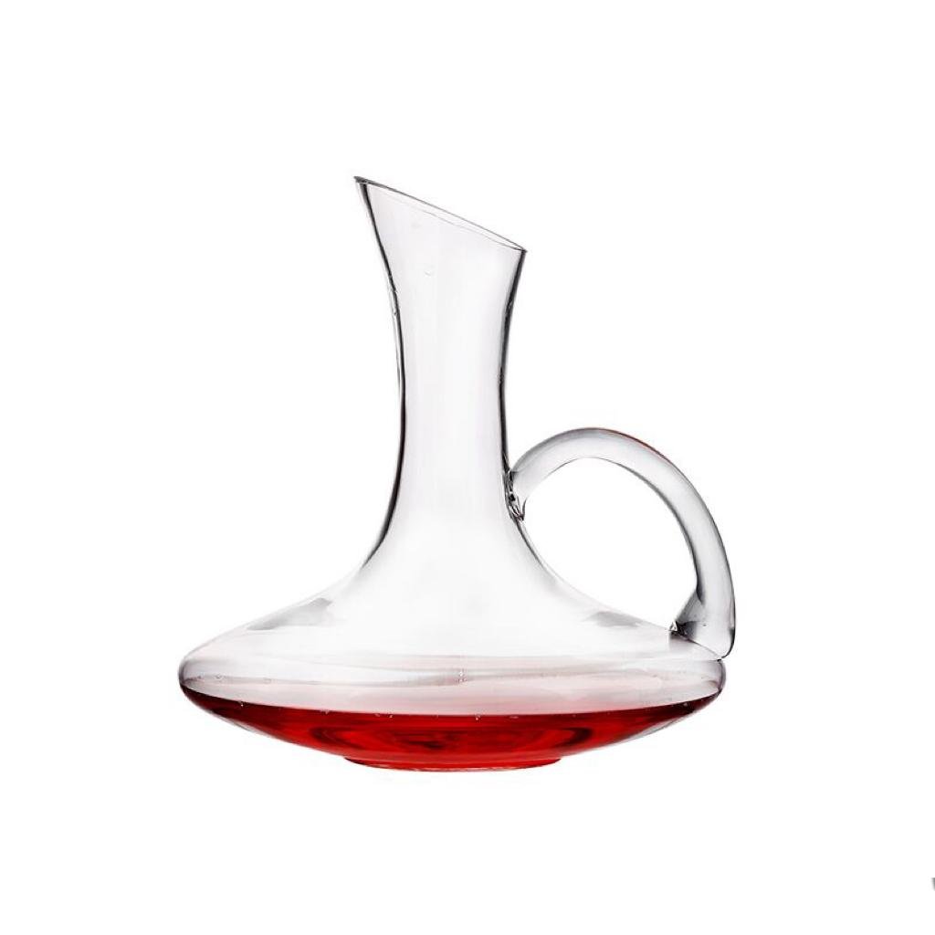 Decanter para Vinho com Alça - Decantador de Vidro Laradore