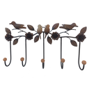 Ver imagem 1 de Lindo Cabide Decorativo com Flores de Ferro Ideal para Ambiente Rustico Libertas Rosas Artesanato Ro