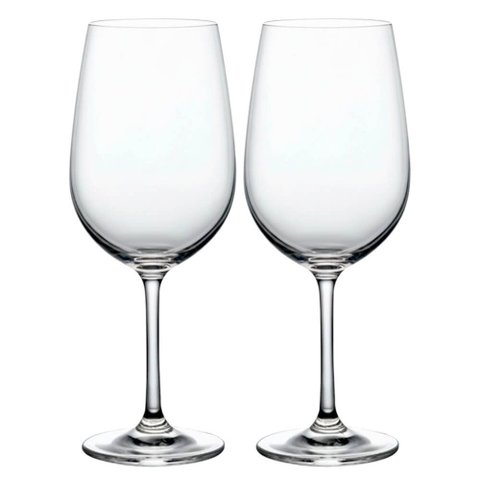 Jogo de Taça de Vinho de Cristal com Titânio Mendoza 480ml 2 Peças - Seu Lar