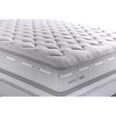 Ver imagem 5 de Cama Box C/auxiliar King: Colchão Herval Maxspring Petra C1662 + Base Crc Suede Gray(193x203x33)