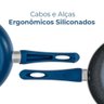 Frigideiras Revestimento Antiaderente Cerâmica 2 Peças Genebra Blue - Casambiente - 5