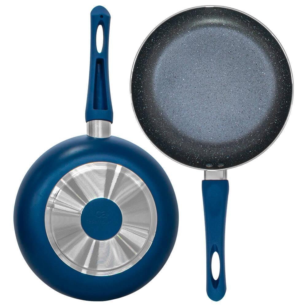 Frigideiras Revestimento Antiaderente Cerâmica 2 Peças Genebra Blue - Casambiente - 3