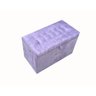 Puff Baú Estofado - Sala - Quarto - Decortivo Organizador Porta Objetos Lilas - 2
