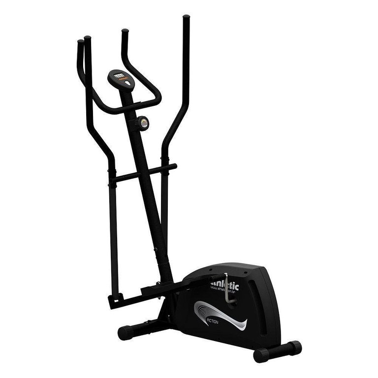 Elíptico Athletic Action Suporta 140kg 8 Níveis de Esforço