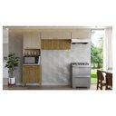 Ver imagem 3 de Kit Cozinha Urbane 3 Peças Freijó Vanilla Ripado - Kits Paraná
