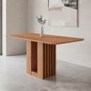 Ver imagem 6 de Mesa de Jantar 4 Lugares Tampo Mdf 160x80 Cm 20959 Cinamomo Molci