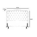 Ver imagem 4 de Cabeceira Casal 138 - Bello Box - Dunas Veludo Vermelho