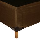 Ver imagem 4 de Base Box Solteiro com Pés em Madeira Marrom
