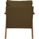 Ver imagem 6 de Poltrona Decorativa para Sala Recepção Consultório Reforçada em Madeira Maciça Shine Suede