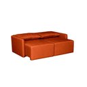 Ver imagem 7 de Sofá Cama Dubai Retratil e Reclinavel 3 Lugares Sofatec Terracota