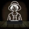 Luminária Led 3d Abajur | Luffy One Piece - 2