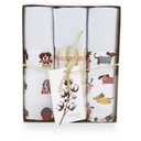 Ver imagem 3 de Kit Pano de Copa Essencial Cachorrinho 3 Peças - Catran Estampado