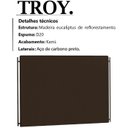 Ver imagem 3 de Cabeceira Queen 160 cm Troy Veludo SL 942 Peer
