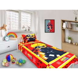 Jogo De Lençol Decorativo E Fronha Solteiro , Naruto Mod 2 Kit 2 pçs - 1