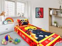 Ver imagem 1 de Jogo De Lençol Decorativo E Fronha Solteiro , Naruto Mod 2 Kit 2 pçs