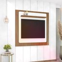 Ver imagem 1 de Painel Monaco 180 cm Cor:Cedro/Branco