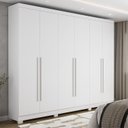 Ver imagem 1 de Guarda-Roupa Casal 6 Portas 3 Gavetas Essence Yescasa