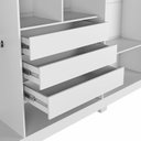 Ver imagem 5 de Guarda-Roupa Casal 6 Portas 3 Gavetas Essence Yescasa