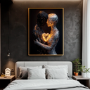 Ver imagem 2 de Quadro Decorativo Casal Fios de Metal