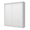 Ver imagem 1 de Guarda Roupa Solteiro 2 Porta de Correr Kiara -Mt- Rei de Casa Branco