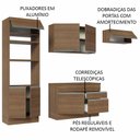 Ver imagem 5 de Armário de Cozinha Completa 270cm Rustic Glamy Madesa 14