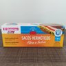 10 Sacos Herméticos Plásticos para Alimentos Abre Fecha 1l Sanremo - 5