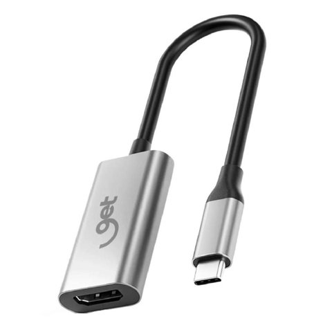 Cabo Adaptador Conversor USB_C para HDMI - 10,7cm - Suporta até 4k Ultra HD - Get 73365