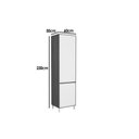 Ver imagem 4 de Paneleiro de Cozinha Denver Ph 3113 C/ 2 Portas 60cm Freijo Rocks/branco - Herval