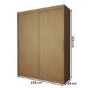 Ver imagem 4 de Guarda-roupa Infantil Swift 2 Portas 2 Gavetas Cinamomo - Panorama Móveis