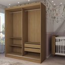 Ver imagem 5 de Guarda-roupa Infantil Swift 2 Portas 2 Gavetas Cinamomo - Panorama Móveis