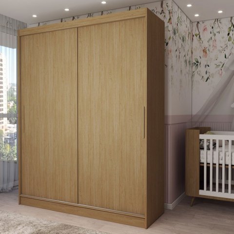 Guarda-roupa Infantil Swift 2 Portas 2 Gavetas Cinamomo - Panorama Móveis
