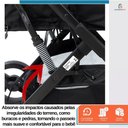 Ver mais imagens de Carrinho de Bebê Passeio Reversível Moisés Baby Style Magnus 15kg Compacto Confortável Ajustável Cap