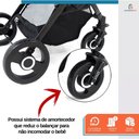 Ver imagem 6 de Carrinho de Bebê Passeio Reversível Moisés Baby Style Magnus 15kg Compacto Confortável Ajustável Cap