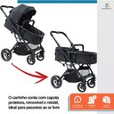 Ver imagem 2 de Carrinho de Bebê Passeio Reversível Moisés Baby Style Magnus 15kg Compacto Confortável Ajustável Cap