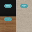 Ver imagem 2 de Guarda Roupa Solteiro 2 Portas Darvi Lux Carraro Ripado Preto Touch