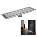 Ver imagem 1 de Ralo Linear Oculto 40cm Inox Banheiro Lavabo Anti Odor Anti Inseto Lavanderia Invisivel Seguro Resis