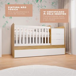 Berço Multifuncional Cléo - 4 Berço Multifuncional Cléo - 4
