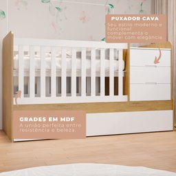 Berço Multifuncional Cléo - 5 Berço Multifuncional Cléo - 5