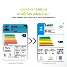 Refrigerador Consul Frost Free 300 Litros Crb36abbna Branco – 220 Volts - 5