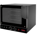 Ver imagem 1 de Forno de Pizza Pão de Queijo Turbo Rotativo 2 em 1 com 4 Esteiras 220v Saro