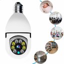 Ver imagem 3 de Câmera de Espiã Visão Noturna Panorâmica Rotativa 360 Wifi