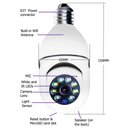 Ver imagem 5 de Câmera de Espiã Visão Noturna Panorâmica Rotativa 360 Wifi
