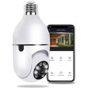 Ver imagem 6 de Câmera de Espiã Visão Noturna Panorâmica Rotativa 360 Wifi